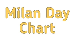 Satta Matka Milan Day Chart