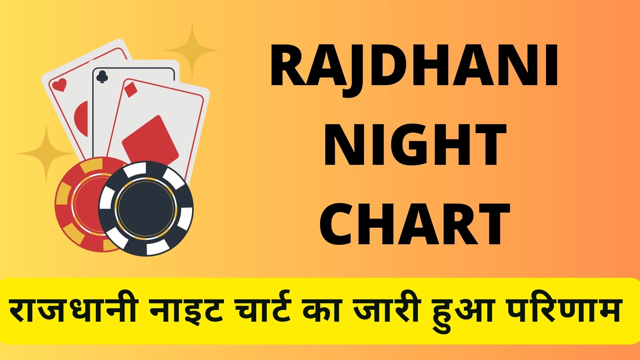 Satta Matka Rajdhani Night Chart