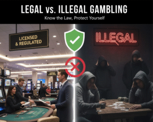 Legal vs Illegal Gambling